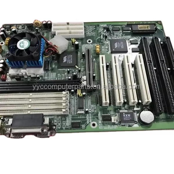 100% High Quality test 586 Motherboard 5AMVP3 REV:1.2 with CPU Memory Fan 3 ISA 4 PCI