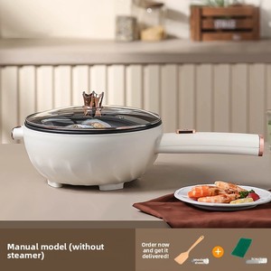 <span class=keywords><strong>Wok</strong></span> Eléctrico Alemán Totalmente Automático, Multifuncional, de Gran Capacidad, Antiadherente, para Hogar y Dormitorio, con Funciones de Parrilla y Olla Caliente - Product Image 6
