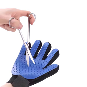 Gant de toilettage pour animaux Saint-Oven, brosse en caoutchouc pour enlever les poils de chat et de chien, pour le soin des animaux - Product Image 5