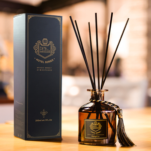 Luxury Gift Boxed Personalized Glass <strong>Reed</strong> <strong>Diffuser</strong> Set Home Office Decor Aromatherapy <strong>Diffuser</strong> <strong>for</strong> High-End Personal Use - Product Image 1