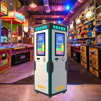 Machine à billets de rachat à 3 côtés Token House, modèle P09, pour salle de jeux et parc à thème