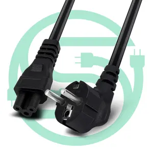 Direct Selling Polychloroprene I Sheng Eu Power Cord Extension Computer Senye Cable 3 Pin Black 250PCS 1.5m