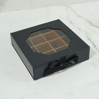 Embalaje de papel de lujo personalizado para 4 6 8 12 16 20 32 piezas Caja de dulces de estilo moderno de chocolate con divisor