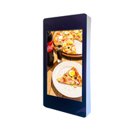 Restaurante/supermercado señalización digital pantalla táctil escáner de código QR e impresora quiosco de pago de autoservicio