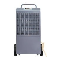 FREEAIR Nouveau Déshumidificateur Commercial Portable Intelligent à Affichage Numérique 90L/J avec Compresseur Rotatif et Garantie 1 An pour Atelier