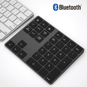 Mini Rechargeable BT 3.0 Wireless Aluminum <b>bluetooth</b> Numeric <b>Keyboard</b> for Windows Mac IOS Android OS - Product Image 5