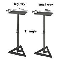 Support de haut-parleur de studio d'enregistrement LKT-650 en métal pour sol, professionnel, pour haut-parleurs de 6 et 8 pouces, support de haut-parleur de bureau, fabricant