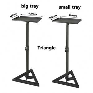 Support de haut-parleur de studio d'enregistrement LKT-650 en métal pour sol, professionnel, pour haut-parleurs de 6 et 8 pouces, support de haut-parleur de bureau, fabricant - Product Image 2