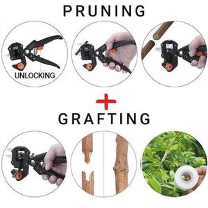 Herramienta de injerto de plantas 2 en 1, Material de plástico profesional, herramienta para recortar el exceso de hojas - Product Image 5