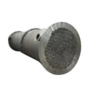 Titanium tube and shell heat exchangers Double Pipe U-Type High Performance Stainless Steel Water Condenser