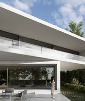 Villa préfabriquée Villa de luxe moderne Maisons préfabriquées construites avec des panneaux sandwich en ciment EPS