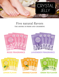 Vendedor caliente 4 en I Kit de pedicura <span class=keywords><strong>para</strong></span> el cuidado de los pies Producto de spa Etiqueta privada Kit de spa de lujo Pie Soak Pedi Cure Foot Mask - Product Image 5