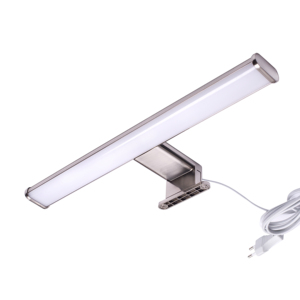 Espejo LED con Luz para Baño, Marca <span class=keywords><strong>Homer</strong></span>, 220V, IP44, Europeo, Moderno, 400mm, 8W, para Gabinete, Espejo Frontal, Cromado Pulido - Product Image 5