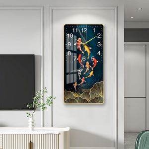 Reloj de Pared de Cristal Etéreo: una Elegancia Atemporal para tu Espacio de Vida, Diseño de Anime y Dibujos Animados - Product Image 6