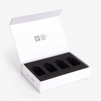 Boîte Cadeau Luxe en Papier Carton Rigide Forme Livre Pour Bijoux et Montres avec Couvercle Magnétique et Fermeture