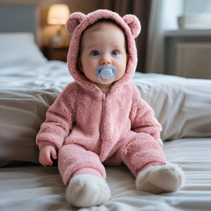 Vêtements pour bébé, combinaison d'hiver et d'automne pour nouveau-né, vêtements de marche en coton doux pour bébé, Mono Ropa De <span class=keywords><strong>Bebe</strong></span> - Product Image 2