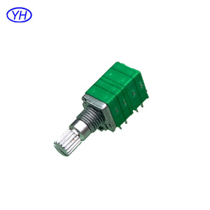 Mới và độc đáo 9 MÉT 4 gang ROTARY stereo điều khiển âm lượng b10k PCB núi chiết áp - Product Image 2