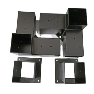 4x4 6x6 gỗ bài cơ sở pergola Gỗ Đứng Kit với khung thép pergola khởi động Vai Chân đế - Product Image 3