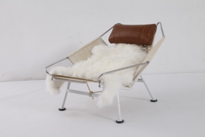 Réplique de <span class=keywords><strong>chaise</strong></span> <span class=keywords><strong>Hans</strong></span> <span class=keywords><strong>Wegner</strong></span> PP225 Flag Halyard, <span class=keywords><strong>chaise</strong></span> longue de luxe de designer pour salon, salon et hôtel - Product Image 4