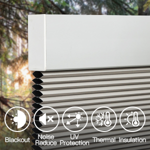 Sunfree nhà sản xuất từ xa không dây màn tổ ong rèm tùy chỉnh màu sắc bóng Rèm di động RV cửa sổ Rèm Cửa chớp - Product Image 2