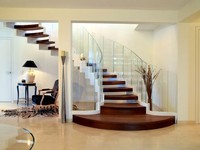 PRIMA Escalier Moderne Complet avec Rampe et Main Courante – Ensemble d'Escalier Intérieur pour Maison Moderne – Meilleur Prix