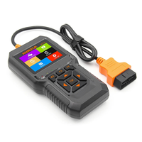 Escáner OBD2 HUMZOR NC610 12V 24V, Herramienta de Diagnóstico de Fallas para Automóviles y Camiones Pesados, Lector de Códigos de Motor 2 en 1, Datos en Tiempo Real J1939
