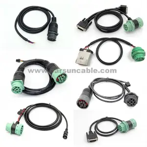 High Quality J1939 9PIN Splitter Y CABLE J1939 To DB9 Cable J1939 Extension Cable