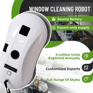 <span class=keywords><strong>Robot</strong></span> Limpiacristales Inteligente para el Hogar, <span class=keywords><strong>Robot</strong></span> de Limpieza de Vidrios con Control Remoto, Limpiacristales Eléctrico para el Hogar, Oficina, Hotel - Product Image 1