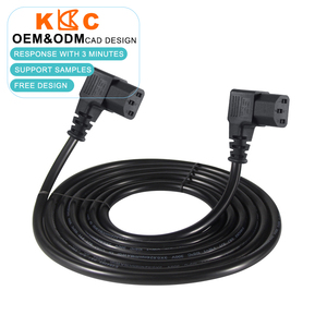 Cable de Alimentación de CA de Alta Resistencia KKC, C19 a IEC 16A 14AWG SJTOW, para Uso en Equipos Industriales - Product Image 3