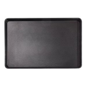 Plateau de cuisson antiadhésif en acier aluminisé ondulé pour boulangerie - Product Image 1