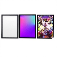 Panneau d'affichage de menu rectangulaire mural d'angle avec boîte lumineuse LED en alliage d'aluminium