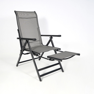 Oeytree-<span class=keywords><strong>Tumbona</strong></span> <span class=keywords><strong>plegable</strong></span> ajustable informal multifunción, silla reclinable para exteriores <span class=keywords><strong>con</strong></span> reposapiés - Product Image 1