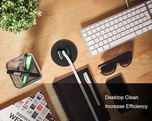 Cargador de oficina de alta calidad, solución de 3 puertos USB 5V 3.1A, Cargador USB de escritorio oculto, cargador de mesa integrado, precio más barato de China - Product Image 5