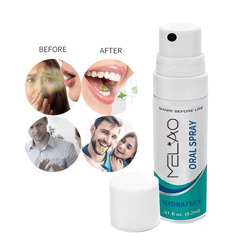 Пользовательский спрей для полости рта, 24 часа, продолжительный неприятный запах, удаление орального освежающего спрея, портативный спрей для полости рта