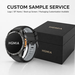 Montre connectée GPS HD300 Pro avec carte hors ligne, application WhatsApp Replay, téléchargement d'applications, écran AMOLED de 1,43 pouce, mémoire de 4 Go, étanche 3ATM - Product Image 4