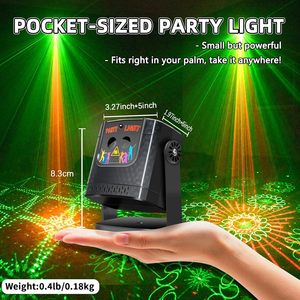YSH Sound Activated Remote Control Auto Party <strong>Lights</strong> 60 Patterns Mini DJ <strong>Disco</strong> Strobe Stage <strong>Light</strong> <strong>USB</strong> Powered Laser Club <strong>Light</strong> - Product Image 2