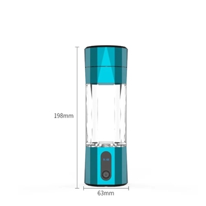 Трендовый продукт 2026 года: Лучший портативный электрический умный генератор водородной воды SPE/PEM с концентрацией 6000-10000 PPB в стеклянной бутылке - Product Image 5