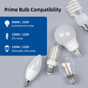 Elegrp đơn cực hoặc 3-cách tấm Tường bao gồm kỹ thuật số chuyển đổi <span class=keywords><strong>Dimmer</strong></span> chuyển đổi cho LED CFL và sợi đốt ánh sáng bóng đèn - Product Image 2