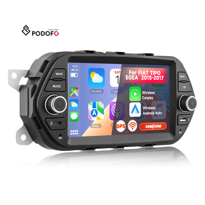 Podofo cho Fiat Tipo egea 2015-2017 7 "4 + 64G 2 DIN Android Car đài phát thanh stereo không dây Carplay/Android Auto <span class=keywords><strong>GPS</strong></span>/Wifi/EQ âm thanh xe hơi - Product Image 1