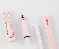 Stylo de dessin créatif effaçable pour étudiants, plume remplaçable sans affûtage, crayon de couleur pour étudiants