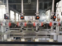 Chaîne de production complète de machines de remplissage d'eau entièrement automatiques 300BPH pour bouteilles de 5 gallons – Lavage, remplissage et bouchage 3-en-1 pour usine d'eau en fût