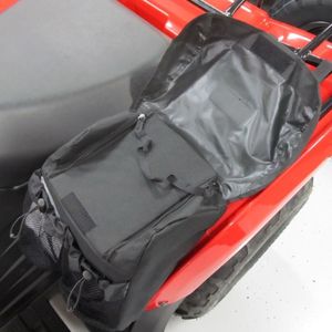 กระเป๋าใส่ช่วงล่างรถเอทีวี สีดำ ขนาด 16x10x4 นิ้ว ทำจากวัสดุโพลีเอสเตอร์ พร้อมที่ใส่ขวดน้ำ สำหรับรถอเนกประสงค์โพลาริส - Product Image 2