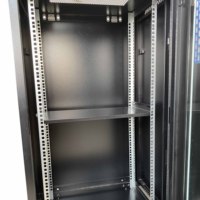 Armoire de serveur réseau murale en acier de 19 pouces 18U