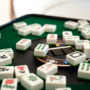 Portable Mini Automatic Mahjong <b>Table</b> Ultra-Light Silent Motor Fast 4 Players Home Outdoor Entertainment MJZ001 8-Player Design - Product Image 4