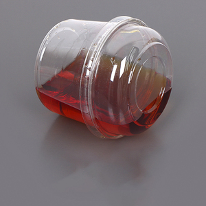 ถ้วยพลาสติกใส่สลัดและของหวานแบบใช้แล้วทิ้งขนาด8ออนซ์12ออนซ์16ออนซ์24ออนซ์ใส - Product Image 4