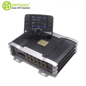 Sennuopu Popular Car DSP Amplifier 8 Channel Digital Sound Processor With 4 Channel Amplifier Audio Amp