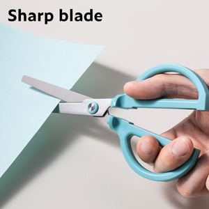 Deli ENS051 Newsay <span class=keywords><strong>Ciseaux</strong></span> Bureau Sécurité Creative <span class=keywords><strong>Ciseaux</strong></span> <span class=keywords><strong>Verticaux</strong></span> En Acier Inoxydable À La Main Papier <span class=keywords><strong>Ciseaux</strong></span> Envoyer Base - Product Image 4