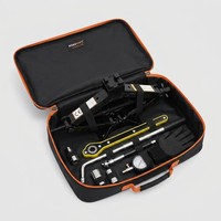 Kit de remplacement de cric à ciseaux pour pneu de secours, cric de levage pour véhicule, outil de réparation automobile d'urgence en extérieur sur le côté de la route