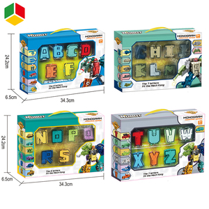 QS Đồ Chơi <span class=keywords><strong>Robot</strong></span> Giáo Dục Bảng Chữ Cái Kết Hợp Chữ Cái Hợp Kim Tự Làm Đồ Chơi <span class=keywords><strong>Robot</strong></span> Biến Hình - Product Image 6