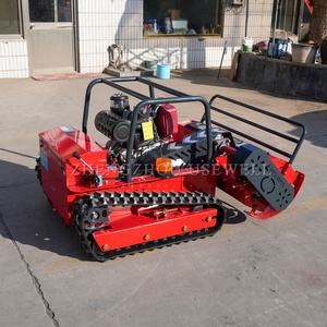 Tondeuse robot diesel haute puissance à chenilles télécommandée, largeur de coupe 80cm, 100cm, 120cm, avec broyeur à fléaux - Product Image 3